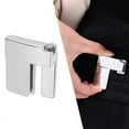thumbnail image 1 of Pants Waist Shrink Clip Buckle Multi Function Belt Clip Buckle Multi Function Belt Clip Buckle Silver, 1 of 8