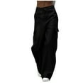 thumbnail image 1 of Pants For Women Business Casual Outfits For Women Black Work Pants For Women Comfortable Pants For Women For Work Wide Leg Womens Pants Fall Pants For Women, 1 of 6
