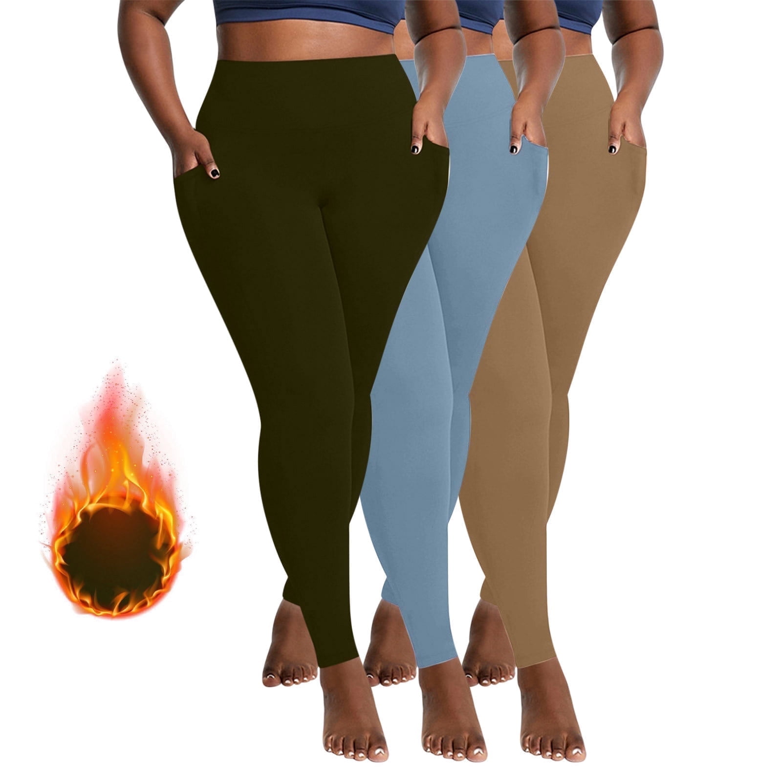 Womens Fitness Pu Leather Leggings Stretch Pants Plus Size