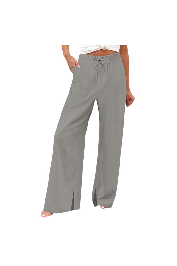 Pants for Women Fall Apparel Brocade Pants for Women Tiro15 Training Dress Tall Work Casual plus Clothes Lady Apparel Patterned Dress Casual Womens Dinner Ladies Grey M