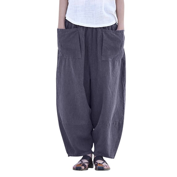 Pants for Women Pants Set Two Piece Casual Casual Wear Women Elastic And Tracksuit Elastic Waist Girls for Size 12 Star Cool Outfits Work Work Trousers Grey XL