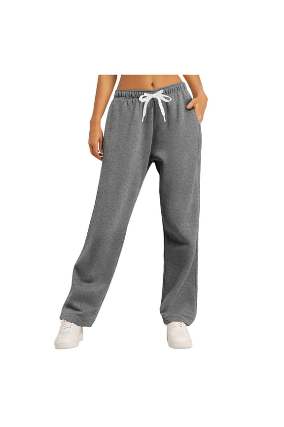 Pants for Women Travel Yoga Pants Women Peg Leg Trousers Casual Knit for Lightweight Summer Outfits Comfy Song Maternity Womens Warm up plus Size Yoga Grey 2XL