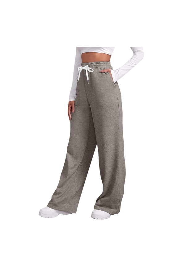 Pants for Women Travel Yoga Pants Women Peg Leg Trousers Casual Knit for Lightweight Summer Outfits Comfy Song Maternity Womens Warm up plus Size Yoga Khaki 3XL