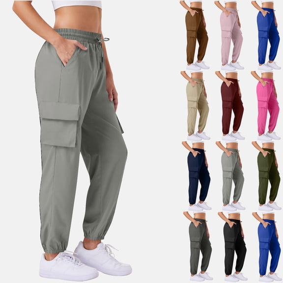 Pants Womens Wonens Sweatpants Black Pants for Women Women's Outdoor-drying Pants Rushing Pants Spring And Summer Hiking Mountaineering Pants-drying Pants Casual Sports Pants Gray XL