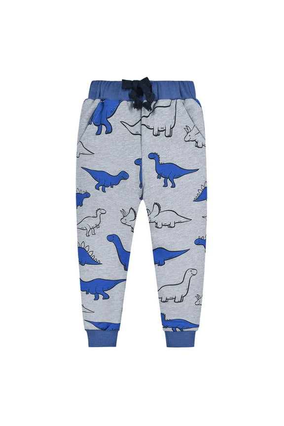 Pants for Boys Mid-Length Straight-Leg Low Waist Banded Waist Casual Cargo Pants for Girls,Size 5 Years-6 Years