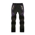 thumbnail image 1 of Pants for Boys Winter Hiking Ski Pants Fashion Fleece Snow Trousers with Zipper Kids Clothes Girls Size 3-13, 1 of 5