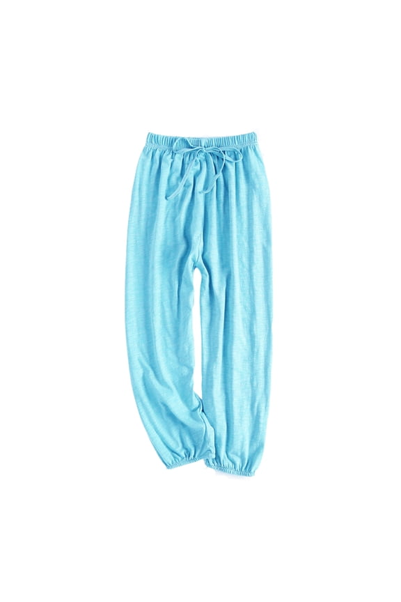 Pants for Girls Long Bloomers Solid Harem Basic Joggers Trousers