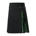thumbnail image 1 of Pants for Men Fashion Scottish Style Plaid Contrast Pocket Pleated Skirt Casual Comfort Outdoor Daily Wear Pants, 1 of 5