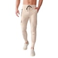 thumbnail image 1 of Pants for Men, Sports Pants Men Multiple Pockets Elastic Running Pants Drawstring Workwear Pantalones para Hombres Trousers, 1 of 5