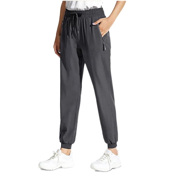 Pants for Men Stretch Quick Drying Pants Drawstring Casual Beeswan Pant Straight with Pockets Light Gray 3XL