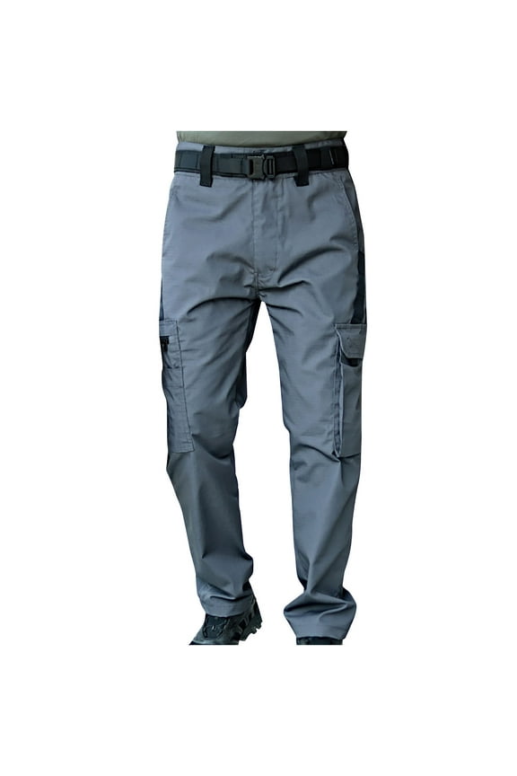 Pants for Men Tactical Cargo Pants Outdoor Hiking PantMen Stylish Combat Work Overalls Casual Waterproof Joggers