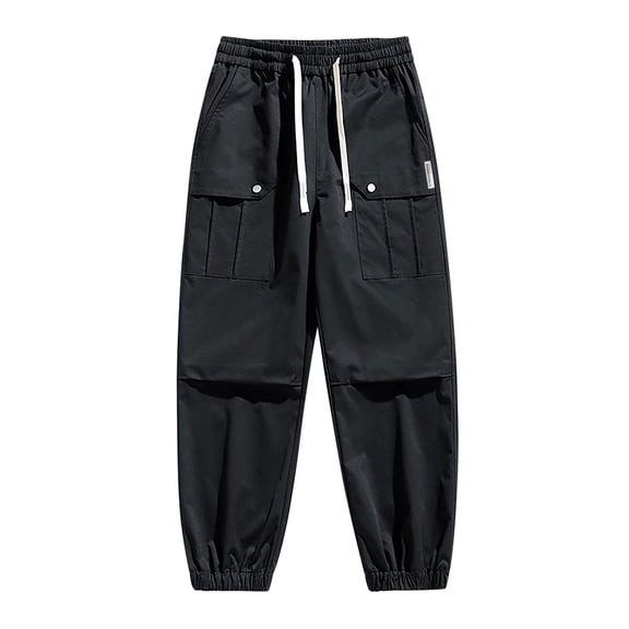 Pants for Men's Workwear Full Length Pants Work Pants for Men Construction Black XL