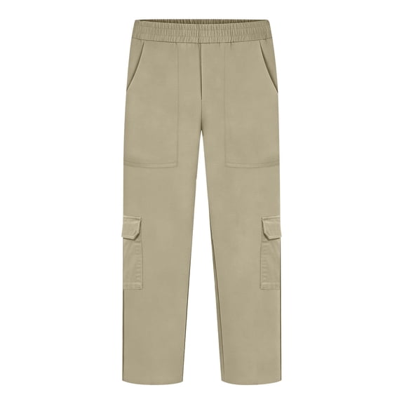 Pants for Teens Boys Boys Golf Pants Stretch Kids Dress Pants with Pockets Elastic Waist School Uniform Trousers