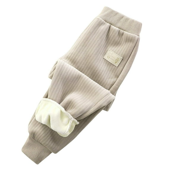 Pants for Toddler Kids Elastic Waist Casual Cotton Joggers Trousers Boys Sweatpants with Pockets Size 6M-7Y