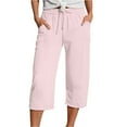 thumbnail image 1 of Pants for Women Business Casual Outfits for Women Pink Baggy Pants Womens Comfy Work Pants Wide Leg Pants Woman Summer Pants, 1 of 5