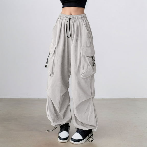 Pants for Women Casual Pants for Women Grey Work Pants Women Comfy Fit Pants for Women Wide Leg Lounge Pants Women Summer Pants