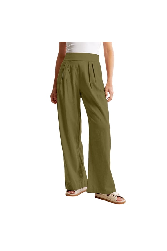 Pants for Women Cute Leggings for Women Warmers Trouser Pants Casual Bottoms Gymnast Warm Ups Linen Wide Leg Furry Casual Fall Short Beach Green 2XL