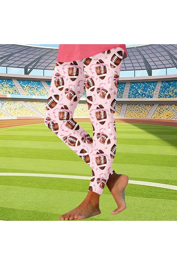 Pants for Women High Waist Yoga Heart Printed Long Yoga Pant Running Loose Pants