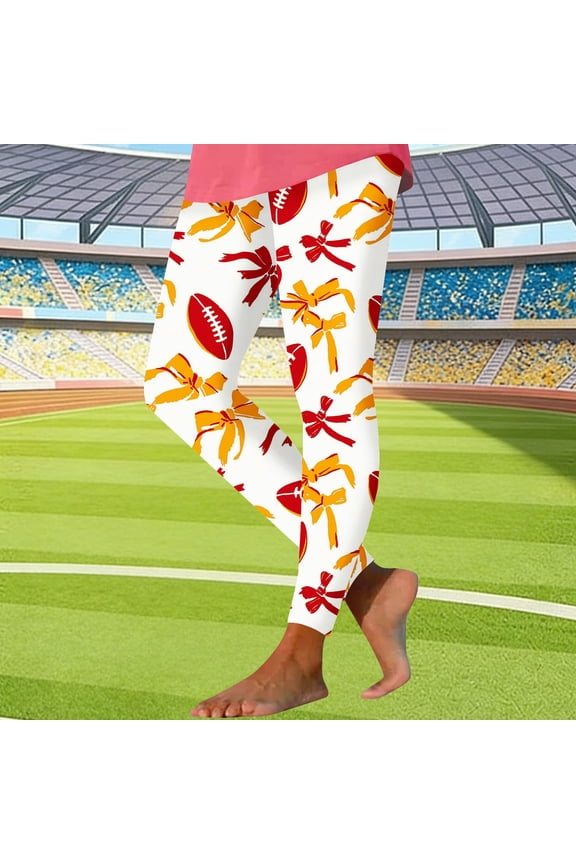 Pants for Women High Waist Yoga Heart Printed Long Yoga Pant Running Loose Pants