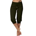 thumbnail image 1 of Pants for Women Lightweight Sweatpants Summer Casual Athletic Cropped Joggers with Pockets Gym Clothes, 1 of 6