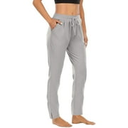 Pants for Women Over 50, Womens High Waist Ultra Stretch Breathable Comfy Pants, Lightweight Hiking Active Pant for Women