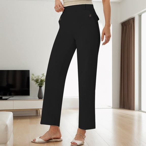Pants for Women Pants Casual Black Womens Pants Loose Sweatpants Womens Wide Leg Pants Women'S Fall Pants