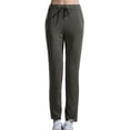 thumbnail image 1 of Pants for Women, Petite Pants for Women Stretch High Waisted Sweatpants, Casual Travel Athletic Work Golf Pants with Pockets, 1 of 6