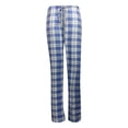 thumbnail image 1 of Pants for Women Plaid Elastic Waisted Drawstring Wide Leg Pants Casual Soft Lounge Trousers Pajama Pants Sleepwear, 1 of 8