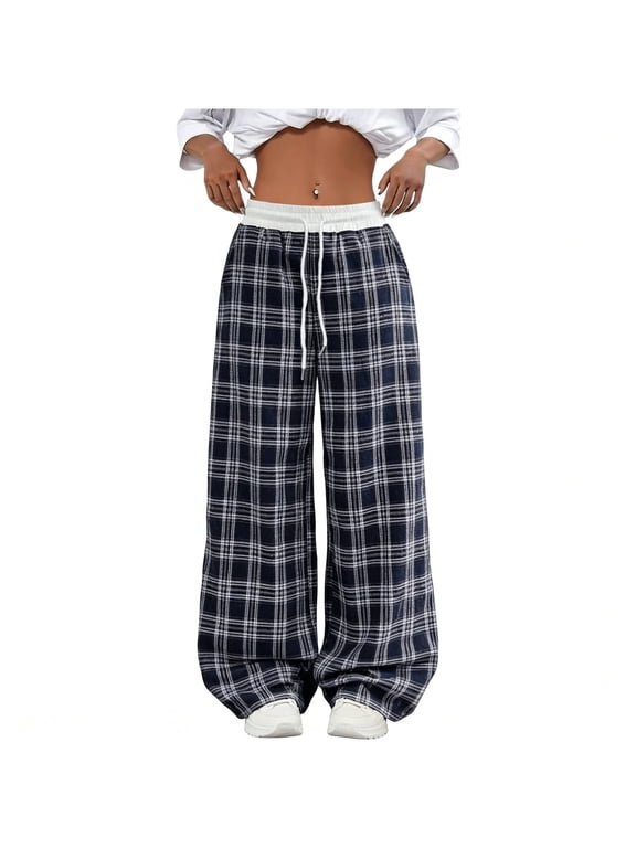 Pants for Women, Plaid Goth Alt Pants Baggy Pants for Women Alt Clothing Alternative Clothing