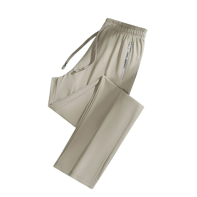Pants for Women, Stretchactive - Women's Ultra Stretch Breathable Casual Pants Plus Size Khaki 4XL