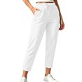 thumbnail image 1 of Pants for Women, Women's Pants with 4 Pockets 7/8 Stretch High Waisted Sweatpants Travel Athletic Work Golf Pants for Women, 1 of 5