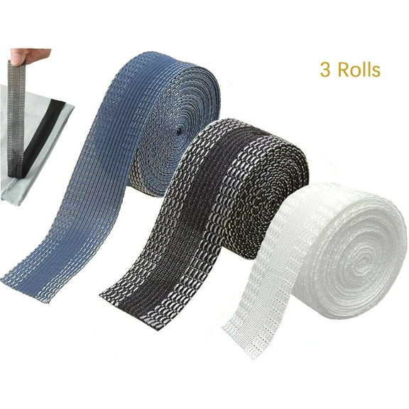 Pants hem adhesive hot melt adhesive self-adhesive 3 Rolls Hemming Tape for Pants, Self-Adhesive Iron On Hemming Tape, Each 1 Meters Fabric Tape for Jeans Suit Pants Trouser Mouth, 1 inch
