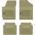 thumbnail image 1 of PantsSaver Custom Fit Car Floor Mats for Mini Cooper Countryman 2011, 4 pc, All Weather Protection for vehicles, Heavy Duty WeatherResistant Plastic,Tan, 1 of 8