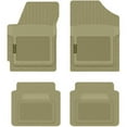 thumbnail image 1 of PantsSaver Custom Fit Car Floor Mats for Jaguar XJL 2006, 4 pc, All Weather Protection for vehicles, Heavy Duty Weather resistant plastic, Tan, 1 of 7