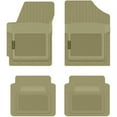thumbnail image 1 of PantsSaver Custom Fit Car Floor Mats for Lexus LX570 2011, 4 pc, All Weather Protection for vehicles, Heavy Duty Weather Resistant Plastic,Tan, 1 of 8