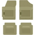 thumbnail image 1 of PantsSaver Custom Fit Car Floor Mats for Tesla Roadster 2011, 4 pc, All Weather Protection for vehicles, Heavy Duty Weather Resistant Plastic,Tan, 1 of 8