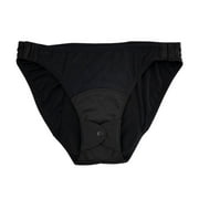 Panty SELF-C 2-in-1: Reusable Leak-Proof Panty, Transformable into a Pad| Nighttime. Classic Black, Size M.