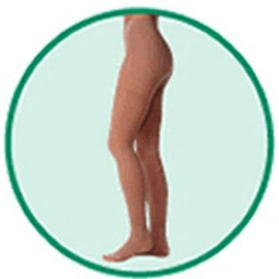 Juzo 2001 Soft Open Toe Pantyhose - 20-30 mmHg Short Black V