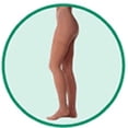 thumbnail image 1 of Juzo 2002 Soft Closed Toe Pantyhose - 30-40 mmHg Short Beige I, 1 of 4
