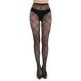 thumbnail image 1 of Pantyhose for Women Halloween Stockings Hosiery Fishnet Sheer Pantyhose Breathable Hollow Out Tights for Women, 1 of 4