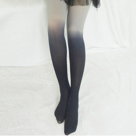 Pantyhose for Women Vintage Gradient Color Tights Stockings Breathable Silk Stockings Breathable Womens Tights