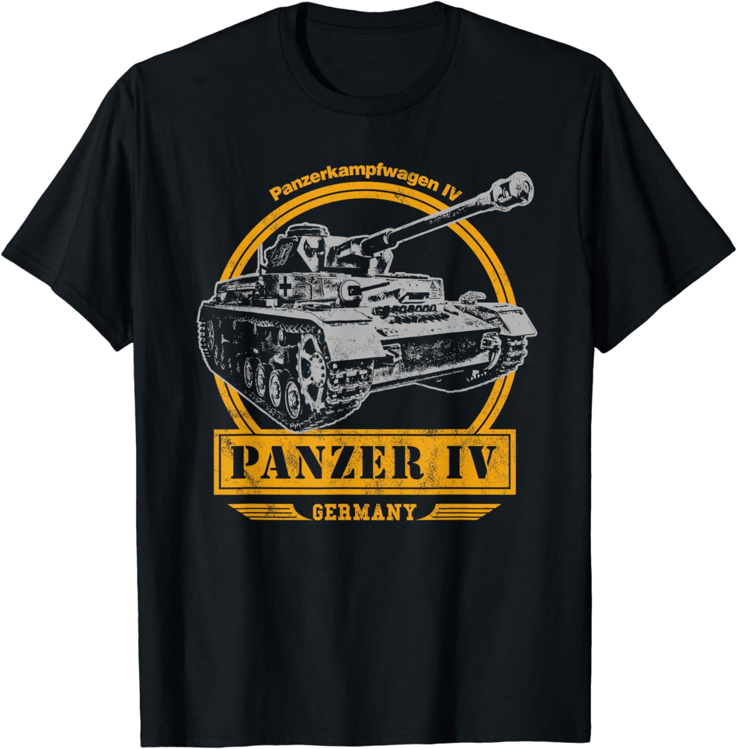 Panzer IV WW2 Tank T-Shirt - Walmart.com