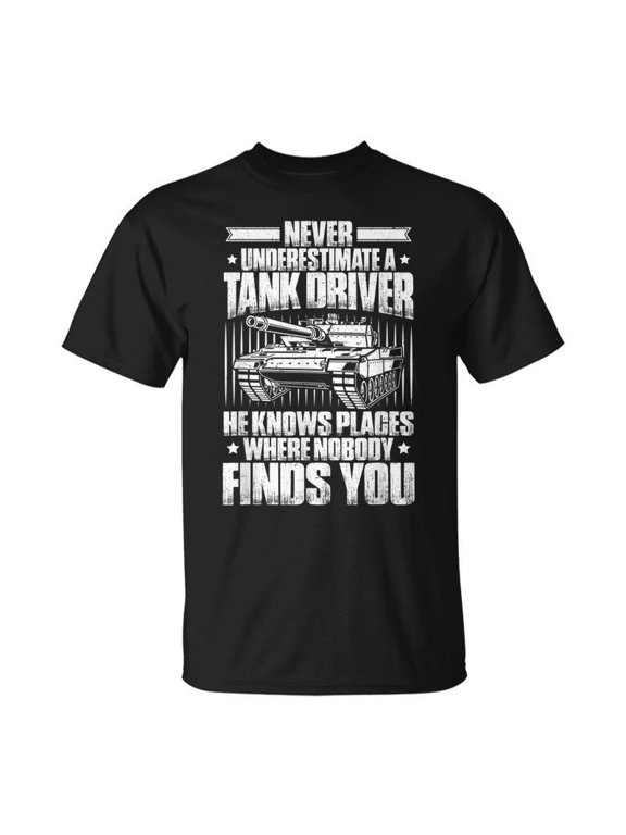 Panzer Tanker Never Underestimate A Tank Driver TShirt
