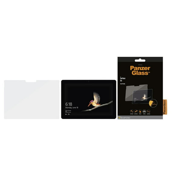 PanzerGlass Microsoft Surface Go Screen Protector, Clear