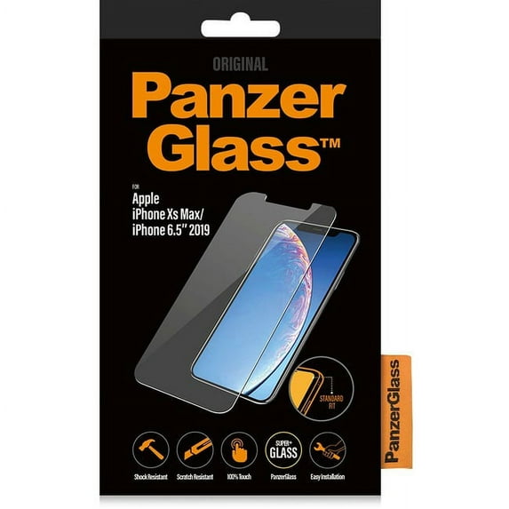 PanzerGlass Screen Protector for iPhone XS Max 6.5" Crystal Clear 2663