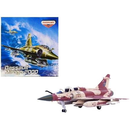 Dassault Mirage 2000D Fighter Aircraft "Nancy-Ochey AB" French Air Force "Wing" Series 1/72 Diecast Model by Panzerkampf