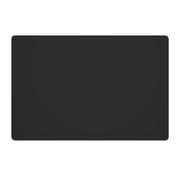 Panzexin 1-Pack Food-Grade Silicone Mats, Non-Slip, Heat-Resistant & Waterproof, 23.6" x 15.7" Table Placemats, Dough Mats- Black