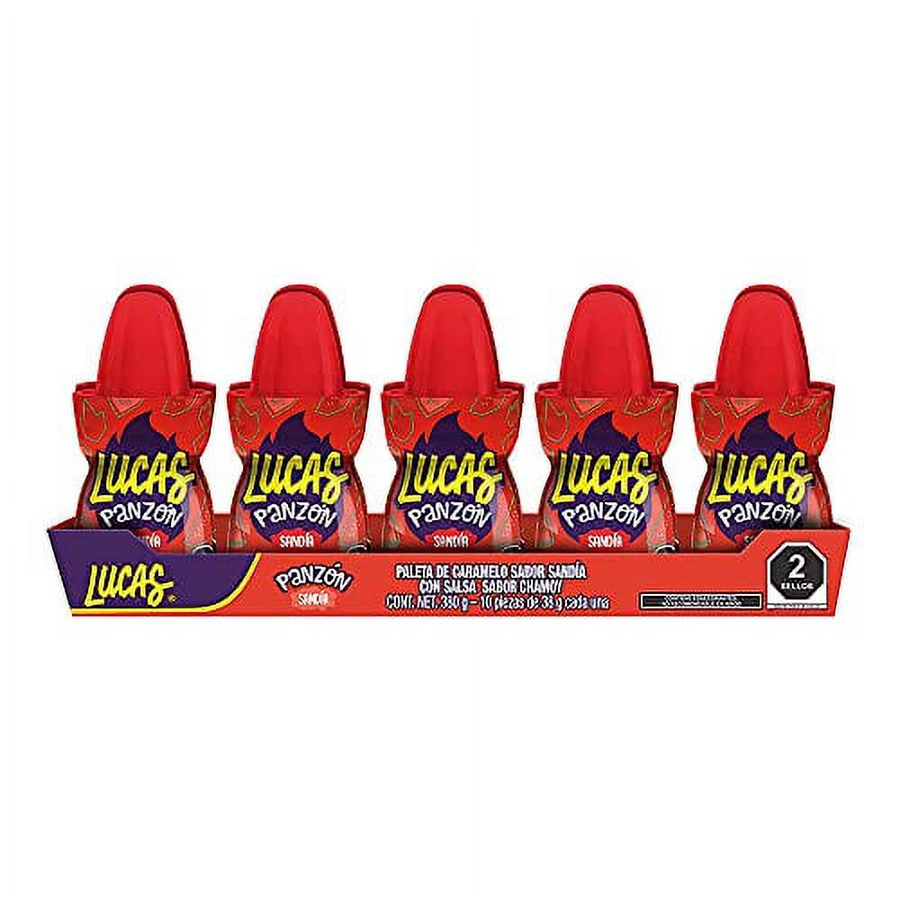 Panzon Watermelon Hard Candy And Chamoy Liquid Candy 10 Authentic