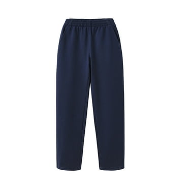 Paokuoon Toddler Pants Boys Girls with Outfit Straight Jogger Pockets Spring Fall School Uniform for 5-19 Years