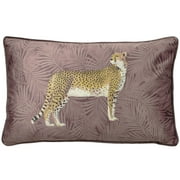Paoletti Cheetah Forest Throw Pillow Cover